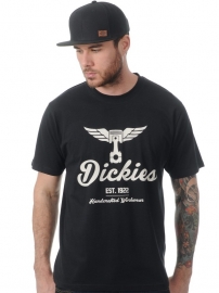 Dickies - Flying Piston T-shirt - Black | Dickies | BadBoy.NL