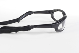 Sunglasses - Kickstart - Freedom - Clear/Black by KD's