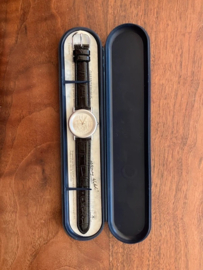 Money Watch - wristwatch with Dutch silver guilder