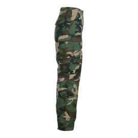 BDU Combat trousers - Zip Off! Woodland Camouflage