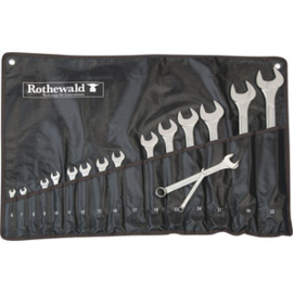 Rothewald Motorbike Wrench Set, EURO/JAP, 16-Piece