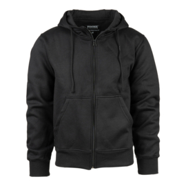 Hoodie with zipper - Black