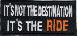 Patch - It's Not The Destination, It's The RIDE