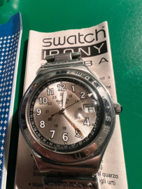 Swatch Irony Happy Joe Silver uit 1996 - Vintage