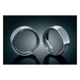 KURYAKYN LED HALO PASSINGLAMPS TRIM RINGS - CHROME