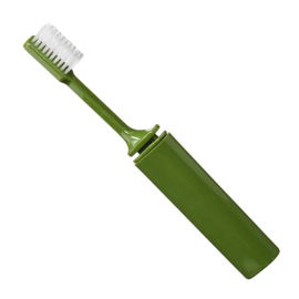 Toothbrush - foldable - Army Green
