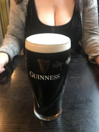Guinness Dublin Shamrock Snapback Cap