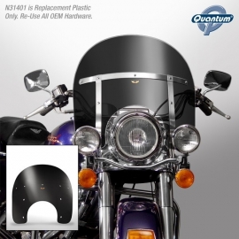 Harley-Davidson Road King - Dark Smoke Windshield Replacement