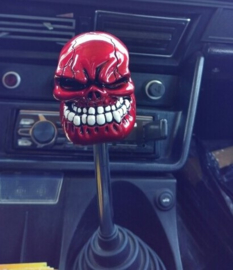 Dark Red Skull Gear Shift Knob - Shifter