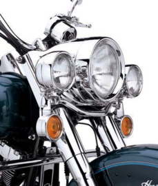 TURN SIGNAL RECESSED TRIM RING  CHROME - FL / ROAD KING & other models