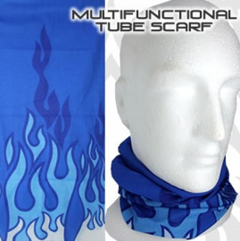 Blue Flames - Tube - NeckTube