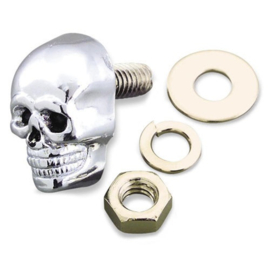 CHROME MOTORCYCLE SKULL BOLT