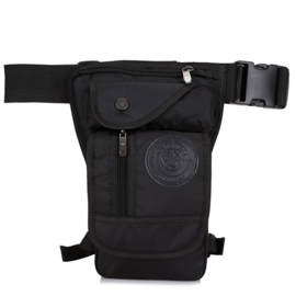 Rider - Hip / Leg Bag - Rough Black