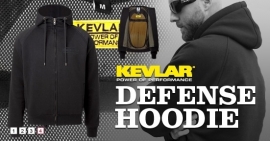 John Doe - WOMENS HOODIE BLACK KEVLAR ®