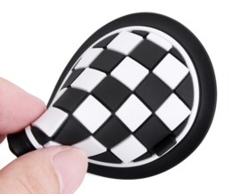 Checkered Coasters (set of 2)