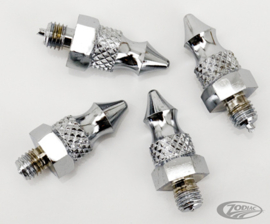 Kuryakyn - Chrome - Knurled Screws