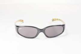 Sunglasses - KD's CHIX Heavenly Man Eater - Black Frame with LEOPARD Arms - Smoke