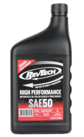 Oil - RevTech - High performance - SAE50 -  12x1 Quart - 12x0,95 ltr