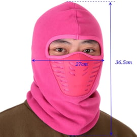 AirflowFleece Balaclava - Rose Red / Pink