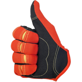 Biltwell INC - Moto Gloves - Black/Orange/Yellow