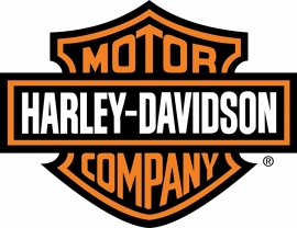Harley-Davidson - Tin Sign - 'Genuine' Thermometer