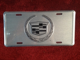 License Funny Plate - Cadillac logo