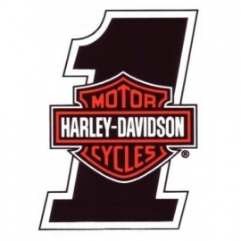 HARLEY-DAVIDSON Number ONE / Nr1 - DECAL
