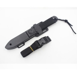 Survival Mes - RVS - Stainless Steel - Duikmes / Tactical Knife