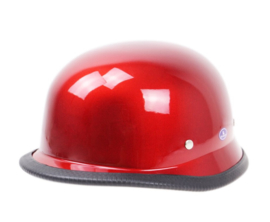 German Helmet, Glossy CANDY RED