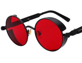 Rebel Sunglasses - Steampunk - Black & Red - 'The Devil'