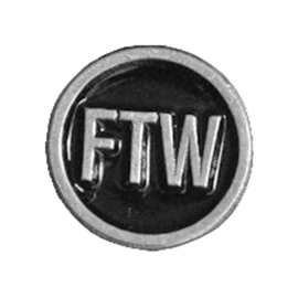 Pin - FTW round