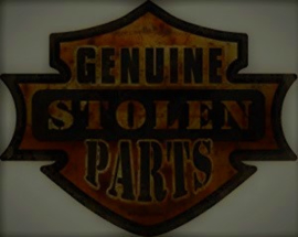 Genuine Stolen Parts - Decal/Sticker - HD outline