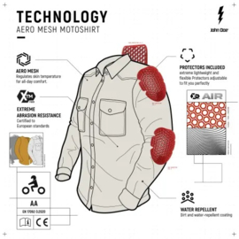 John Doe Aero Mesh Jacket - AA certified
