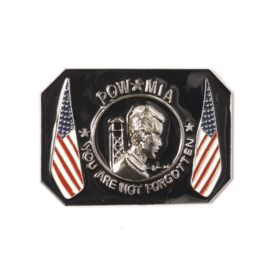 Belt Buckle - POW MIA