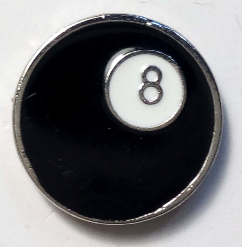 P234 - small Pin - Eightball - 8