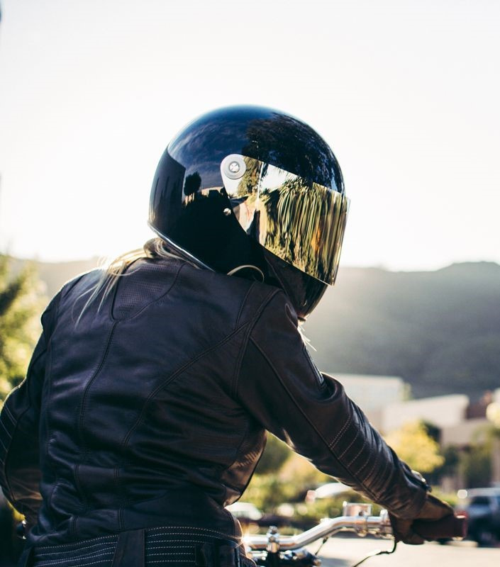 Scratch Resistant Biltwell UV/A UV/B Resistant Motorcycle Helmet Accessory Anti-Fog Gold Mirror Gringo S Gen2 Flat Shield 