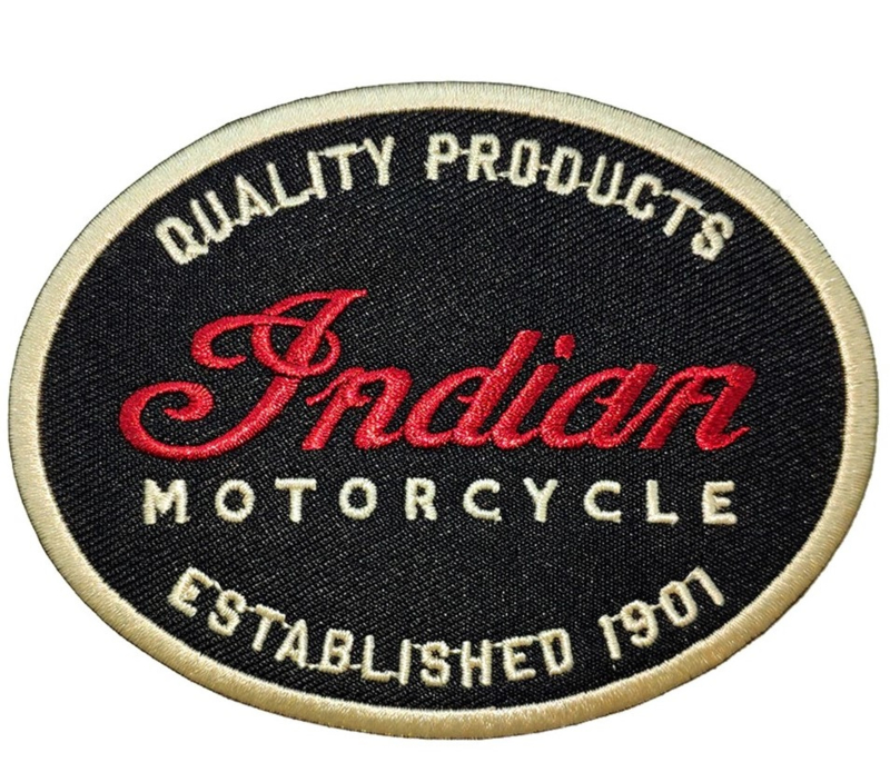 Indian Motorcycle 1901 - Oval Patch | Patches | BadBoy.NL