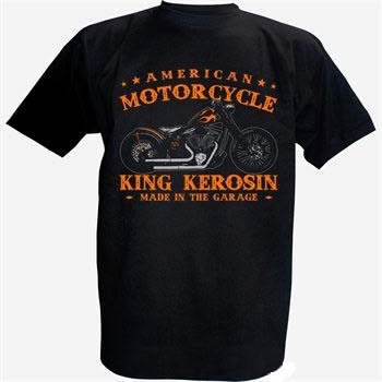 King Kerosin - American Motorycle - Made in the Garage T-shirt