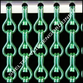 Losse ketting lichtgroen 1 meter