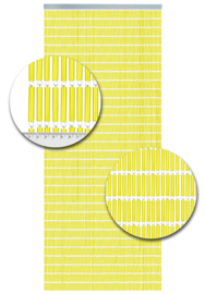 Effen Vliegengordijn Geel (doe-het-zelf-pakket)