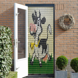 Kant en Klaar 90x210cm Koe met bel vlieggordijn
