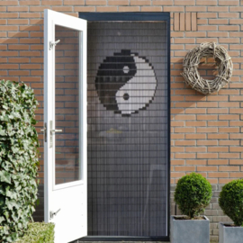Kant en Klaar 90x210cm Yin Yang hulzengordijn