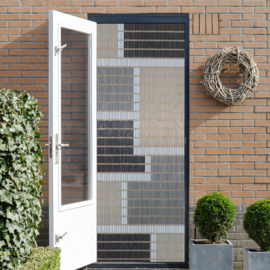 Combi Blokken Licht vliegengordijn (doe-het-zelf-pakket)