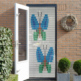 Kant en Klaar 90x210cm Vlinder hulzengordijn