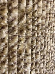 Kattenstaart vliegengordijn Taupe Beige Bruin