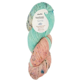 Symfonie Terra Sock - sokkenwol Bonnie Blooms