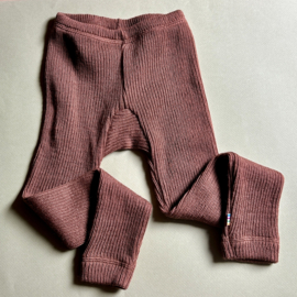 Joha merinowollen leggings blush heavy wool