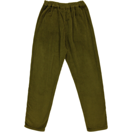 Poudre Organic - Women's cord pants Fir Green