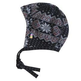 Joha wollen strikmuts arctic blue, 1-4 maand