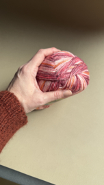Opal sokkenwol XL Wintersonne roze, 8 draad